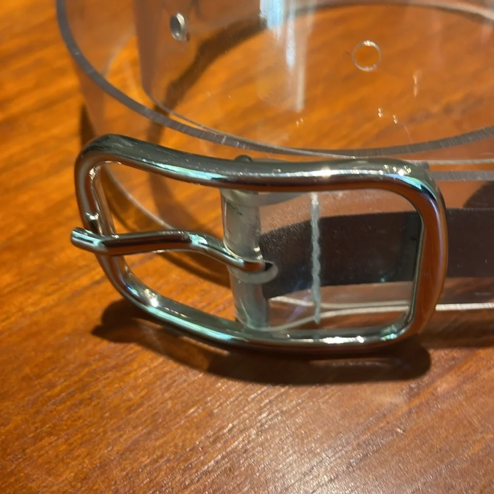 Brandy Melville clear translucent belt